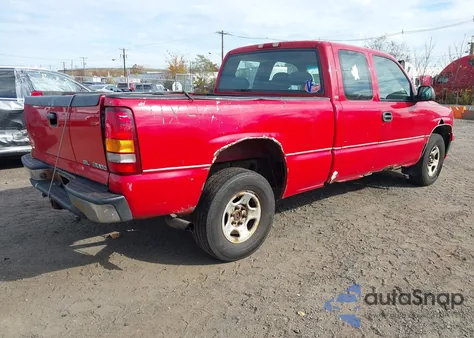 2000 Chevrolet Silverado 1500 из США, поврежденный, VIN 2GCEK19V7Y1212625
